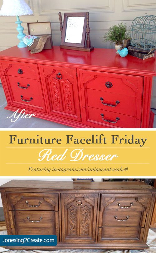 red-dresser