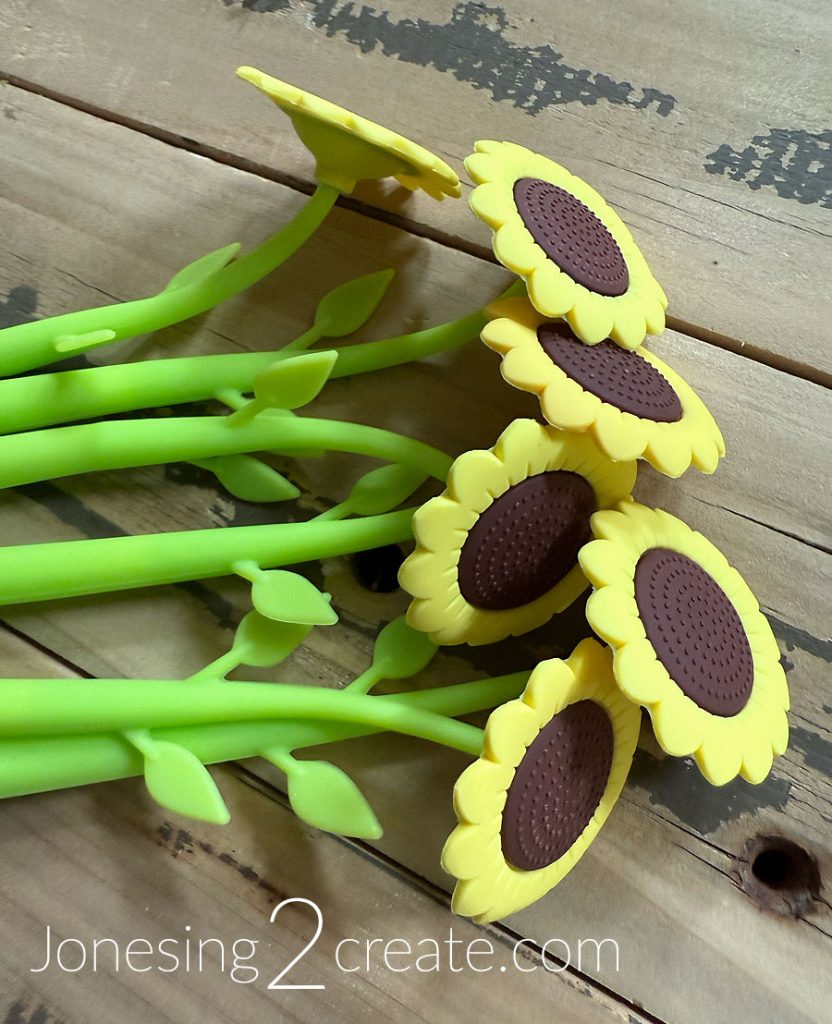 Sunflower pens for ministering messages