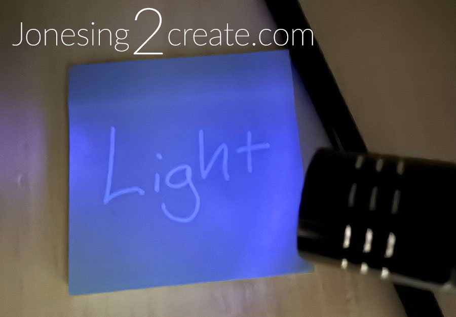 Come Follow Me Ministering Handout - Invisible Pen with Flashlight